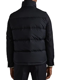 Dante Quilted Zip Vest