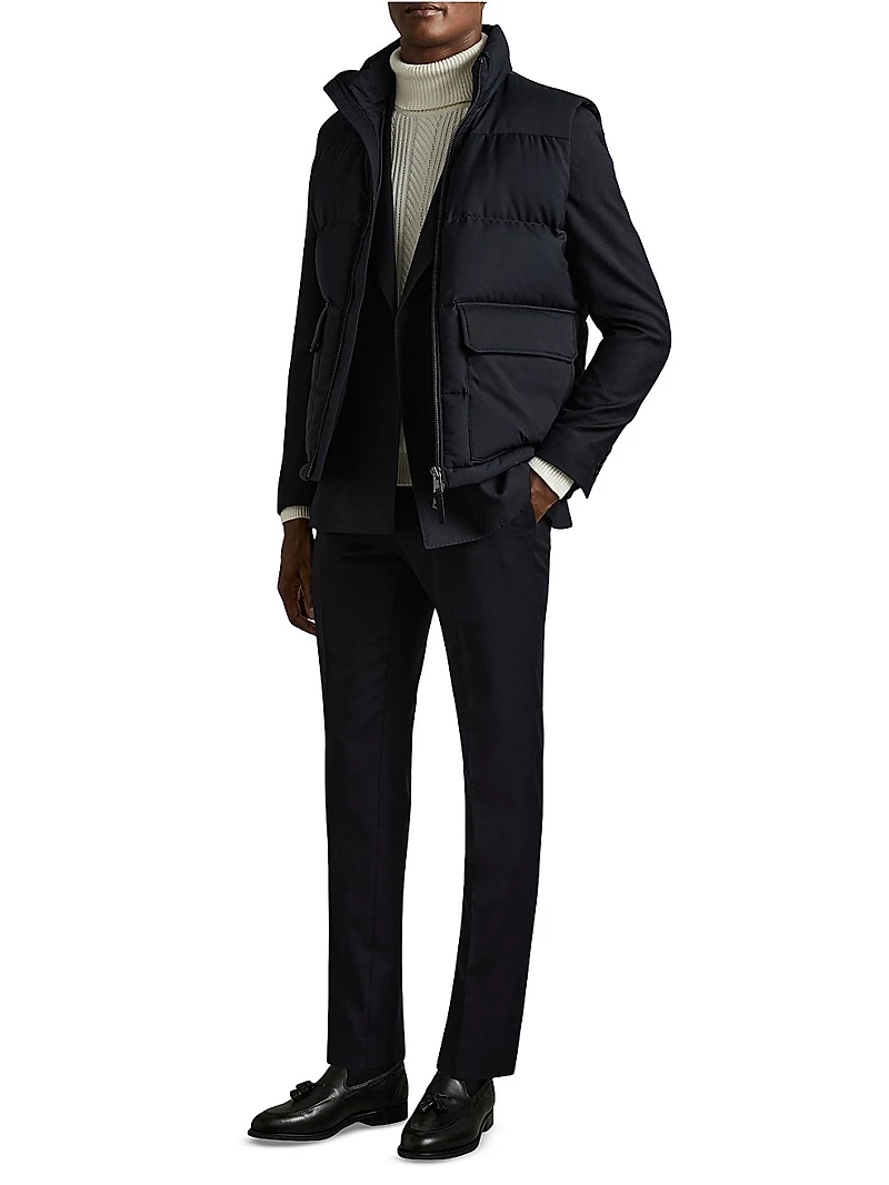 Dante Quilted Zip Vest