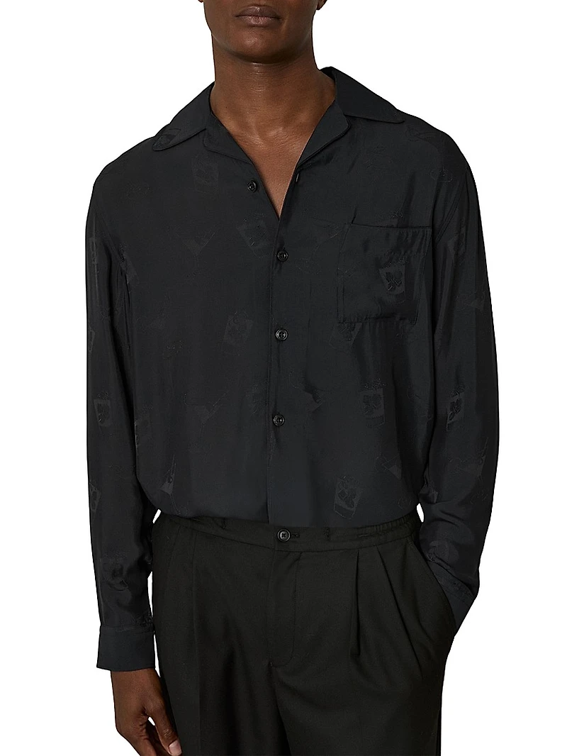 Aperitif Button-Front Shirt