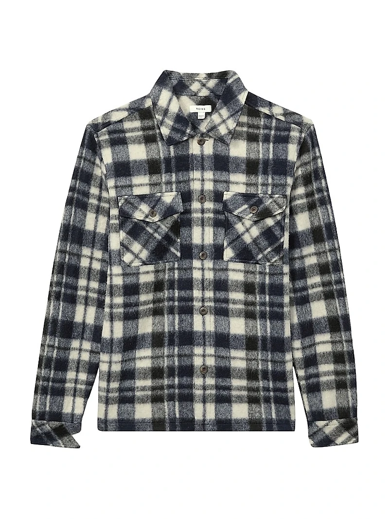 Wade Plaid Shirt Jacket