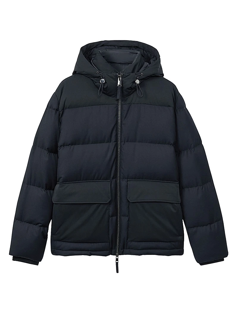 Carston Padded Hooded Zip-Up Jacket