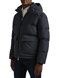 Carston Padded Hooded Zip-Up Jacket