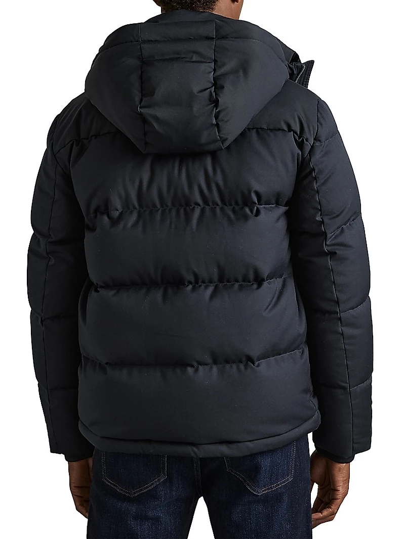 Carston Padded Hooded Zip-Up Jacket
