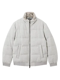 Farid Wool-Blend Puffer Coat
