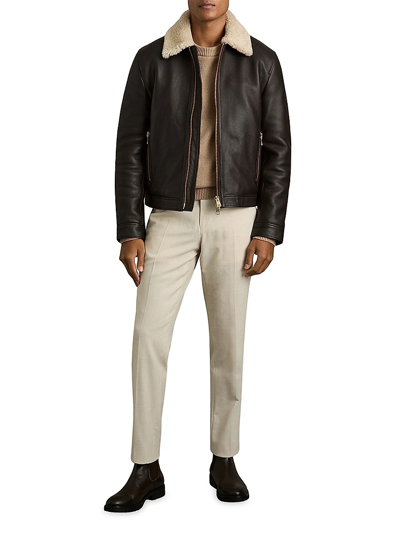 Shetland Aviator Jacket