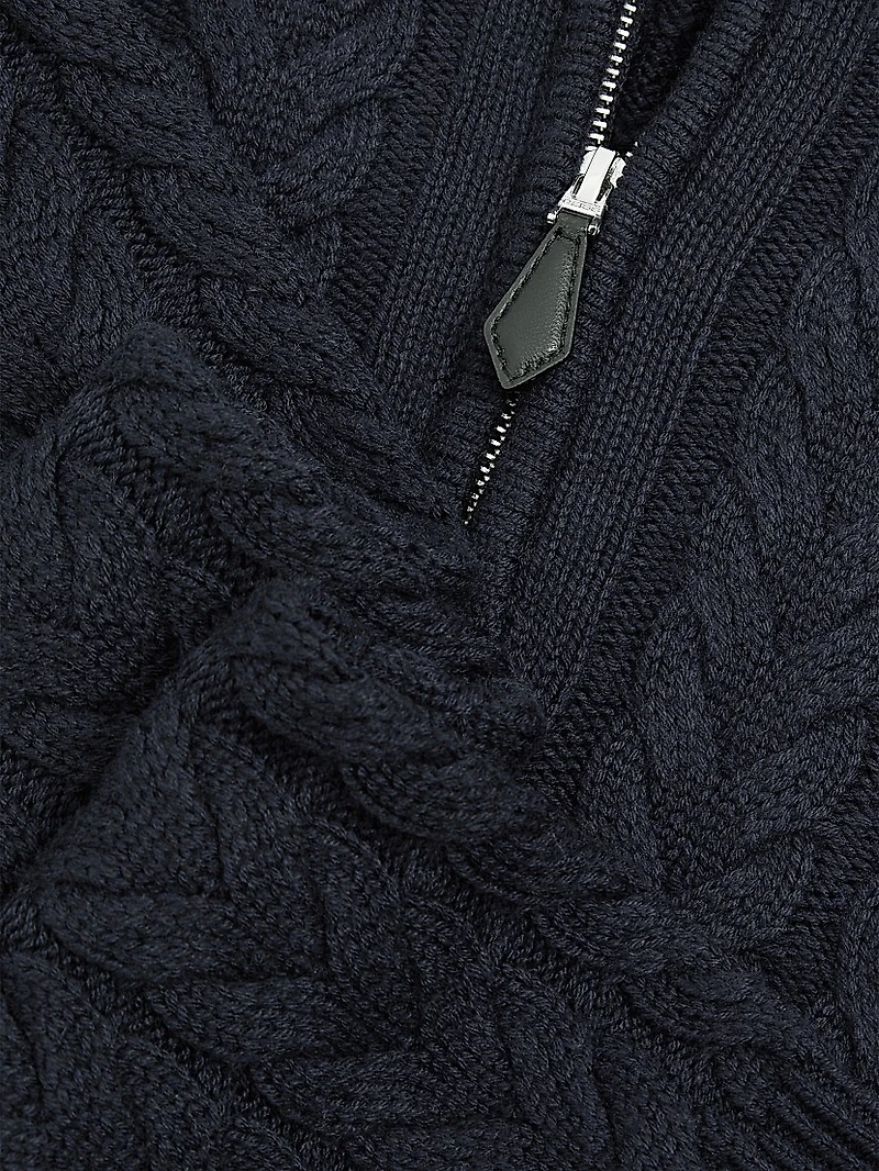 Tamworth Basketweave Sweater