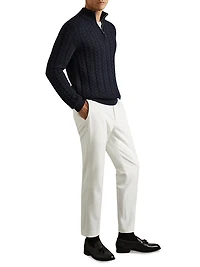 Tamworth Basketweave Sweater