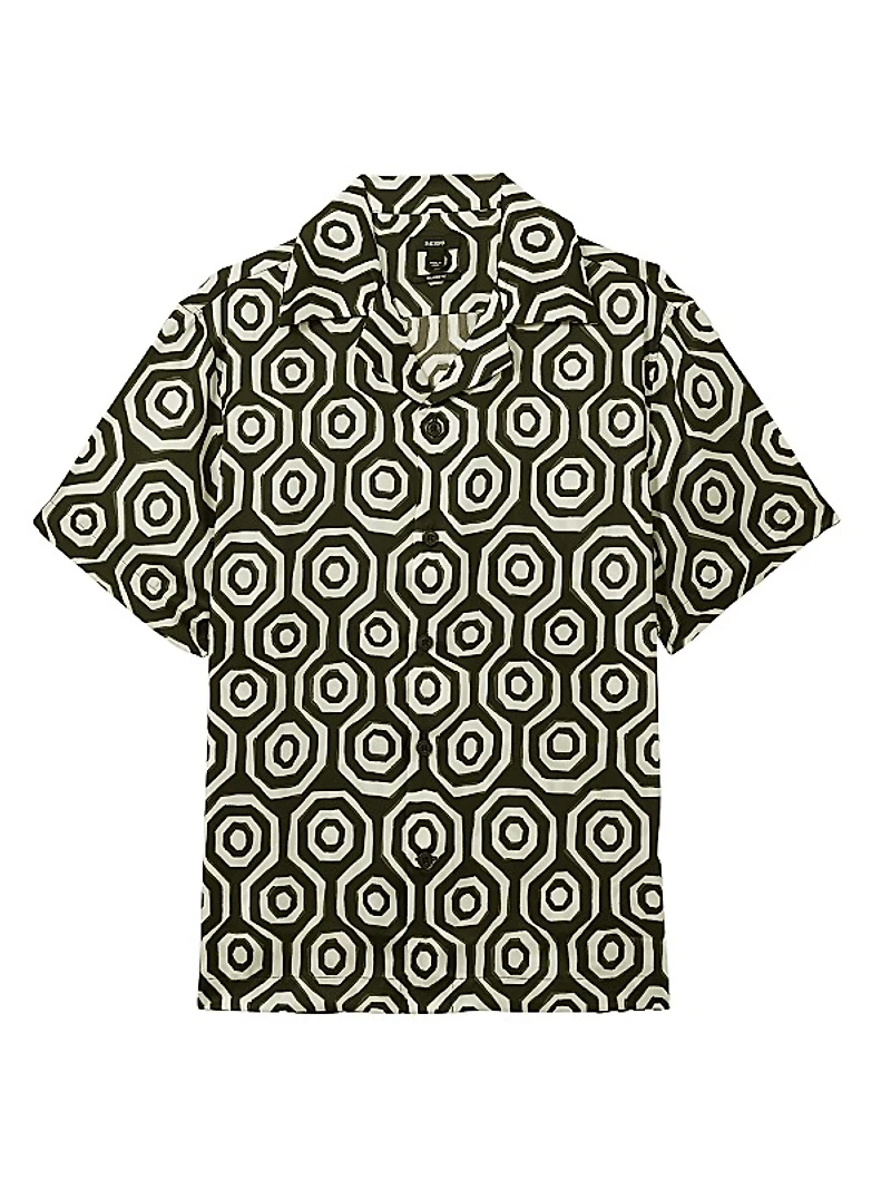 Canape Geometric Short-Sleeve Shirt
