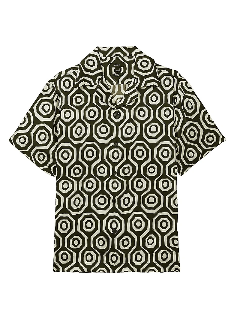 Canape Geometric Short-Sleeve Shirt