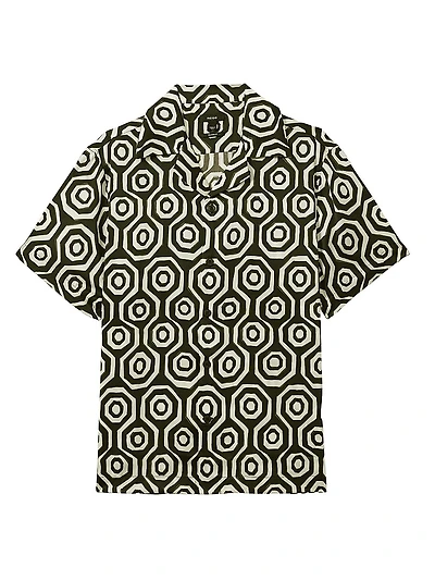 Canape Geometric Short-Sleeve Shirt