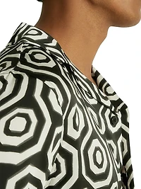 Canape Geometric Short-Sleeve Shirt