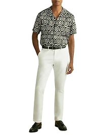 Canape Geometric Short-Sleeve Shirt