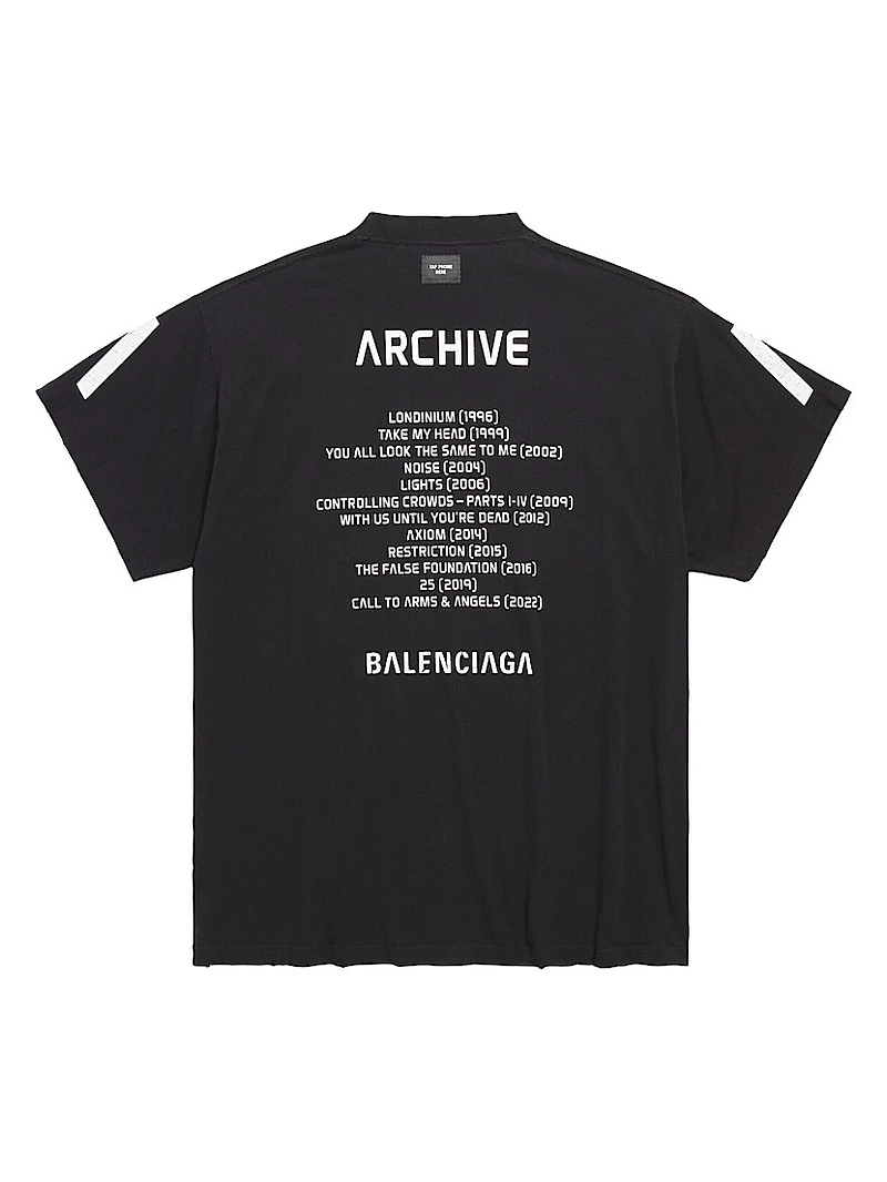 Archive Series Connected Oversized T-Shirt