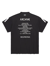 Archive Series Connected Oversized T-Shirt