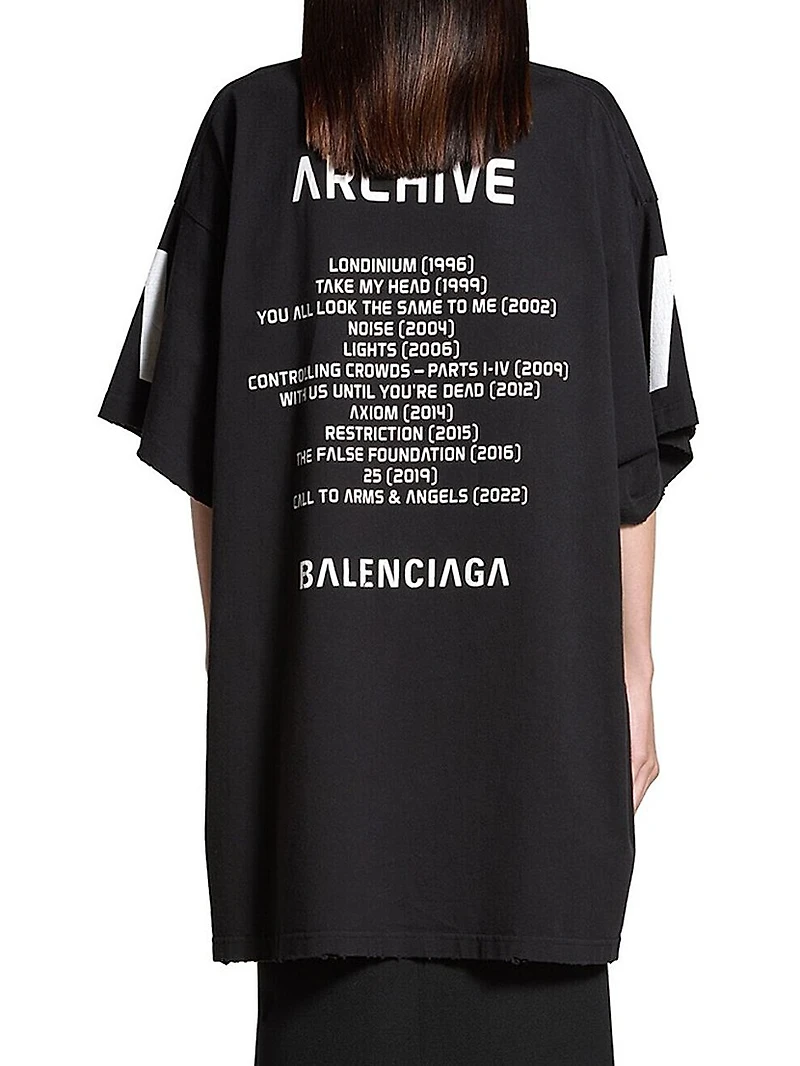 Archive Series Connected Oversized T-Shirt