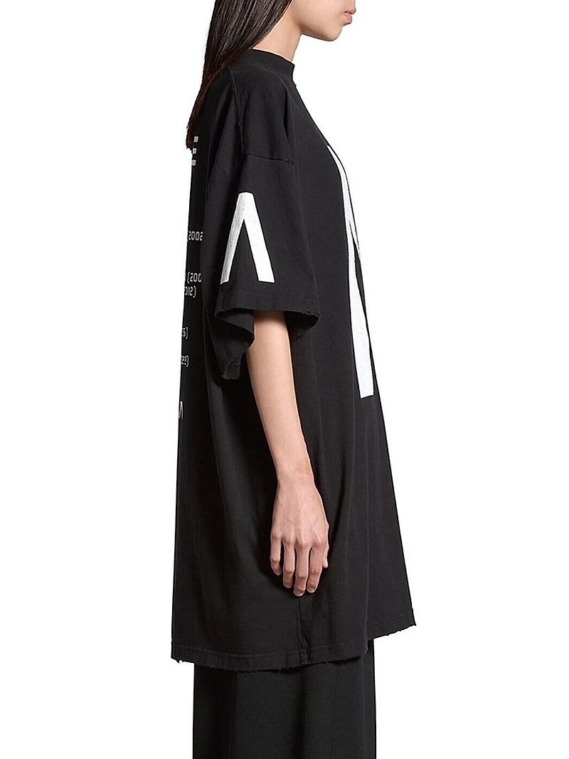 Archive Series Connected Oversized T-Shirt