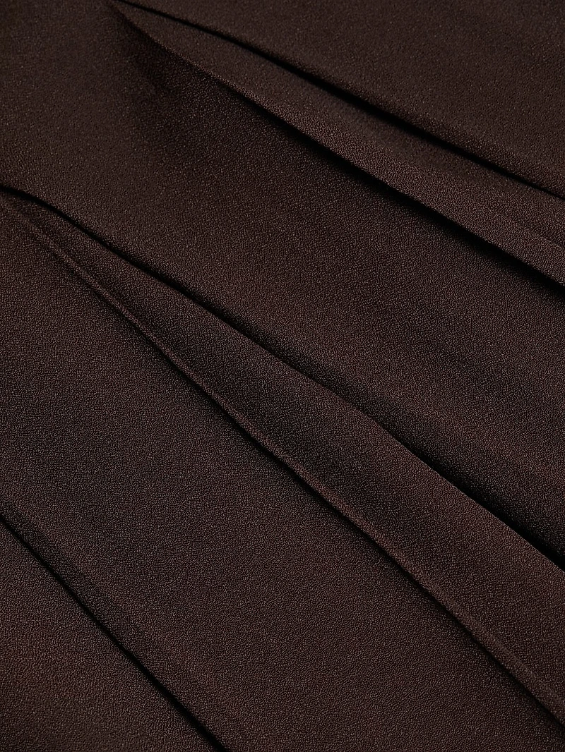 Nancy Pleated Midi-Skirt