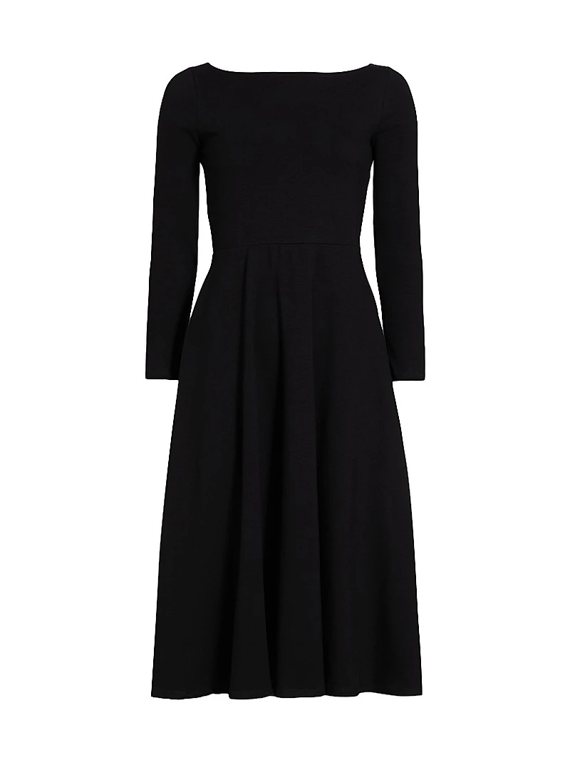 Wiley Stretch Cotton Midi-Dress