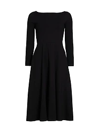 Wiley Stretch Cotton Midi-Dress
