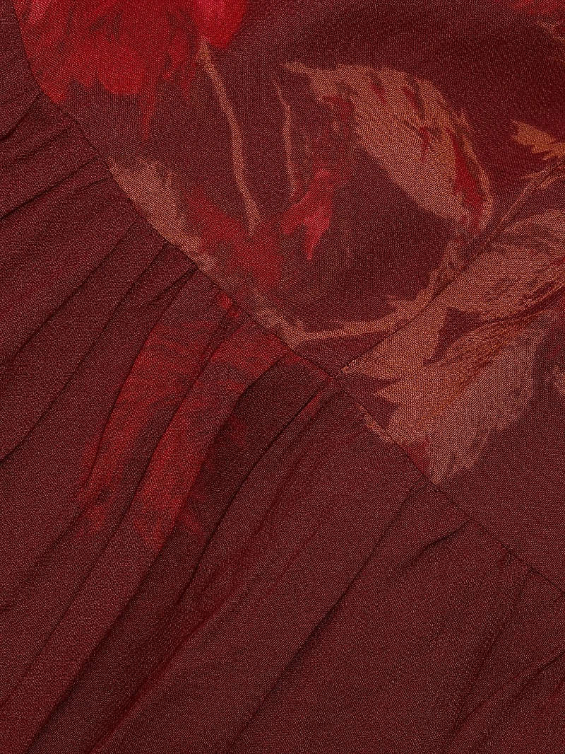 Irisa Floral Flounce Cocktail Dress