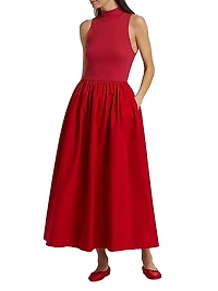 Sai Fit & Flare Maxi Dress