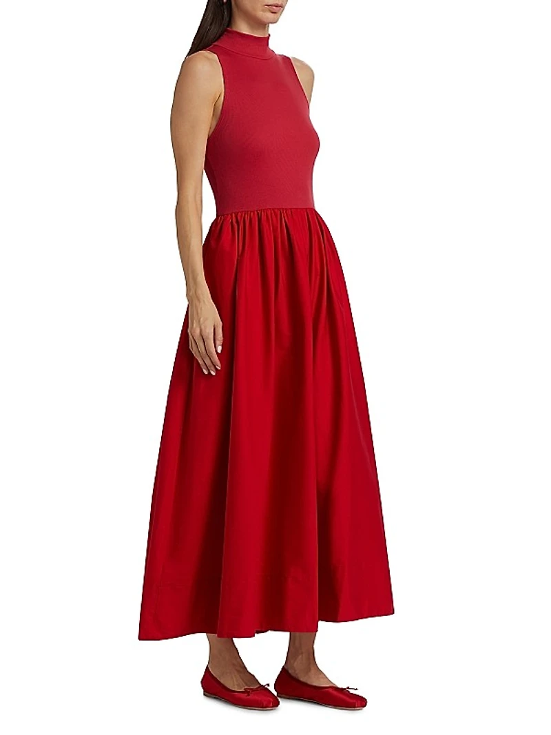Sai Fit & Flare Maxi Dress