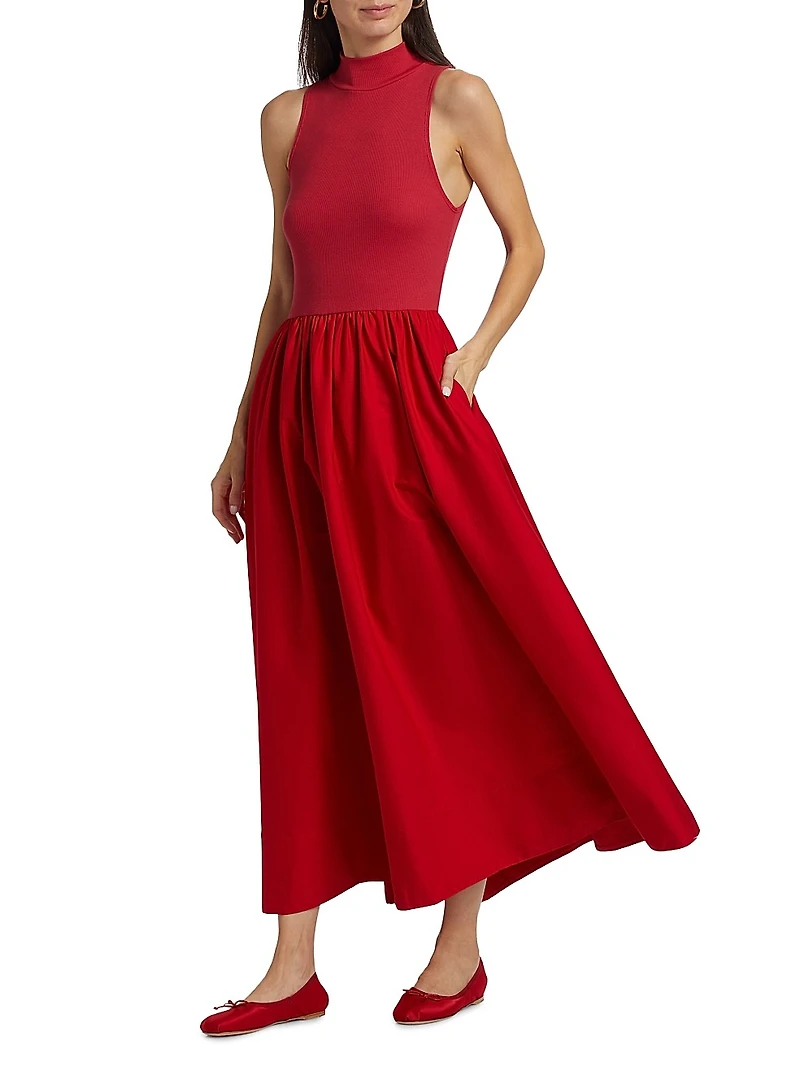Sai Fit & Flare Maxi Dress