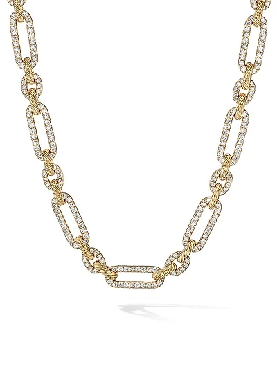 Lexington Chain Necklace in 18K Yellow Gold