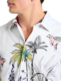 When Pigs Fly Woven Shirt