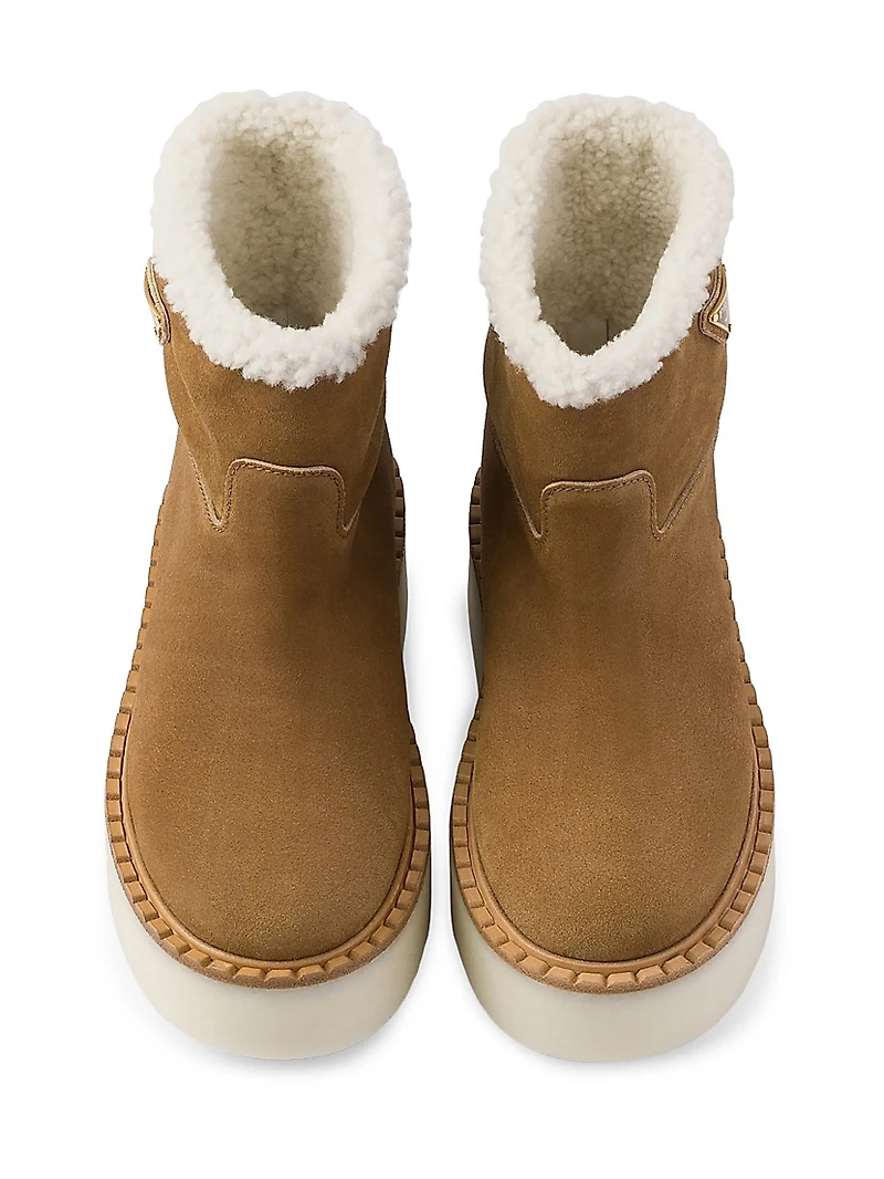 Suede Booties
