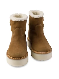 Suede Booties