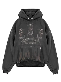Thoroughbred Logo Cotton Hoodie