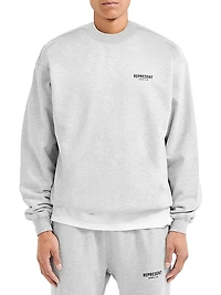 Represent Owners Club Logo Cotton Sweater