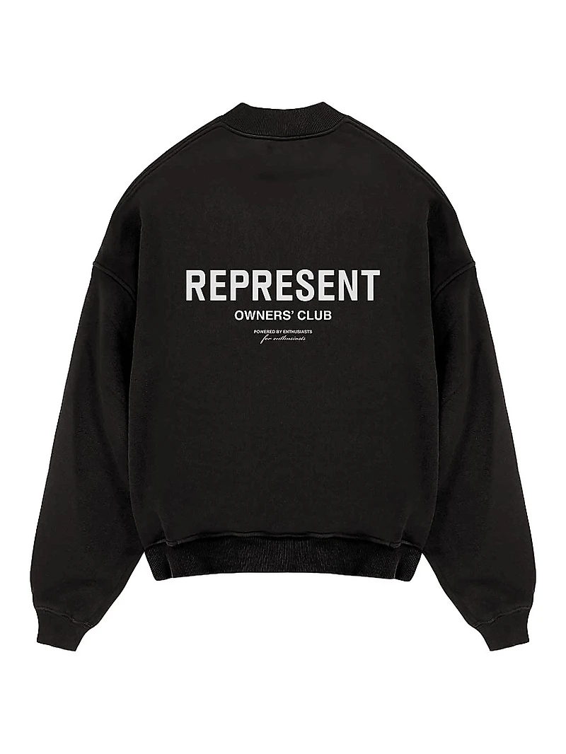 Represent Owners Club Logo Cotton Sweater