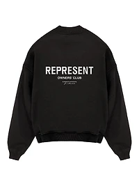 Represent Owners Club Logo Cotton Sweater