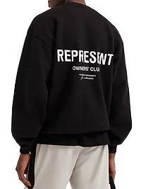 Represent Owners Club Logo Cotton Sweater