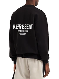 Represent Owners Club Logo Cotton Sweater