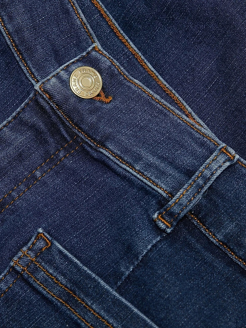 Le Slim Palazzo High-Rise Jeans