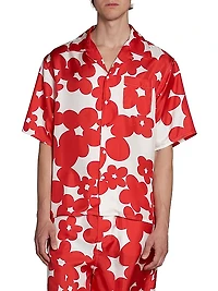Dillies Printed Silk Shirt