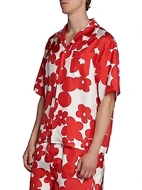 Dillies Printed Silk Shirt