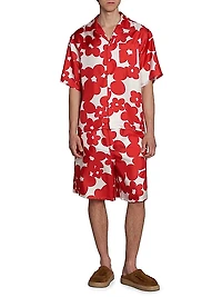 Dillies Printed Silk Shirt