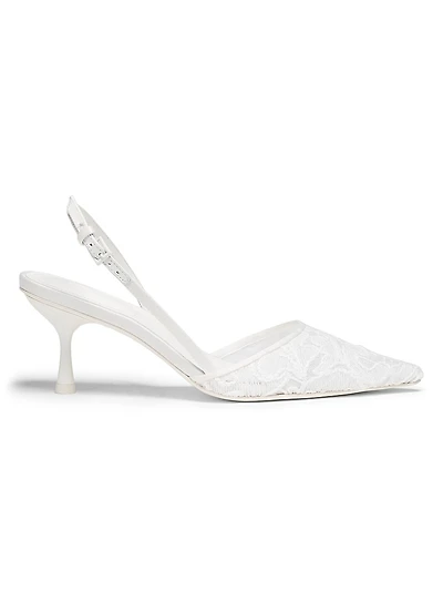 Dylan Lace Slingback Pumps