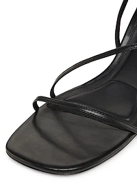 Shadow 75MM Leather Slingback Sandals
