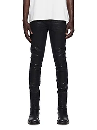 Skinny Coated Pants