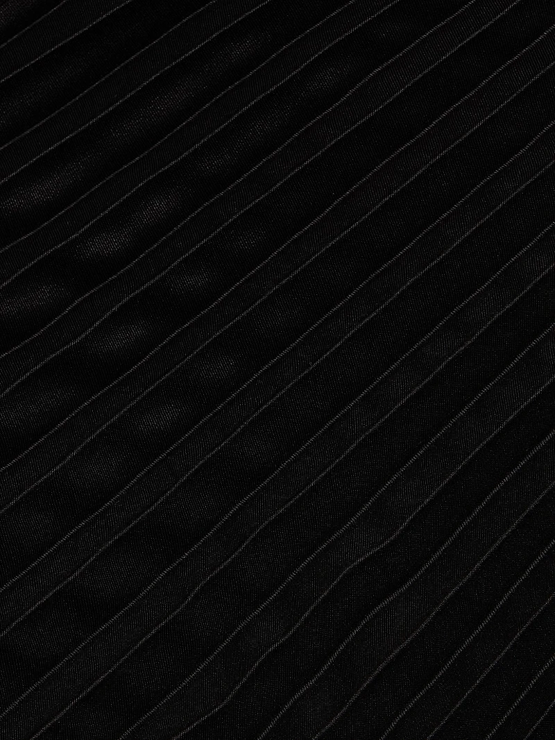 Plissé Sunburst-Pleated Midi-Skirt