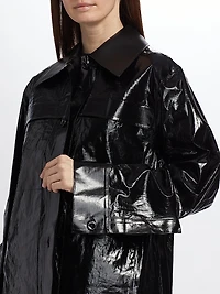 Lacquered Linen Sport Jacket