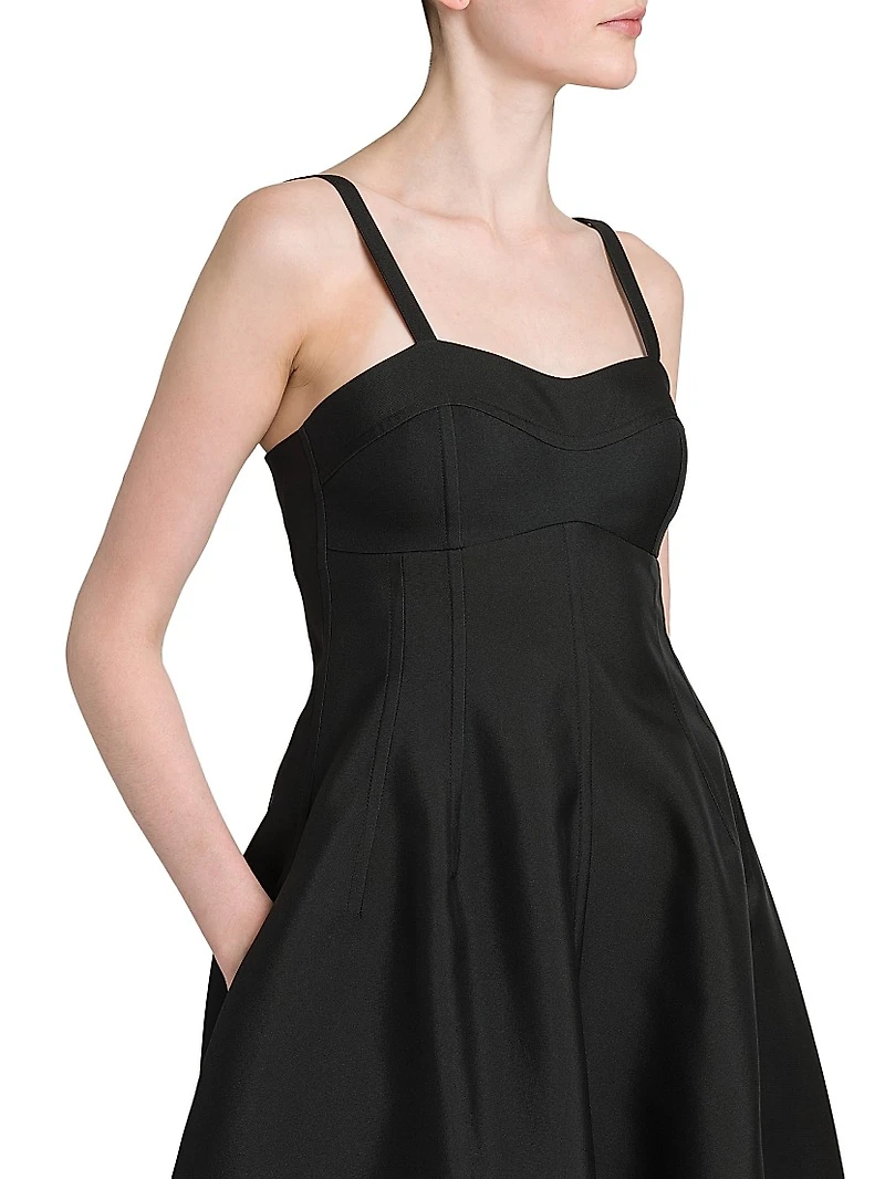 Bustier Midi-Dress