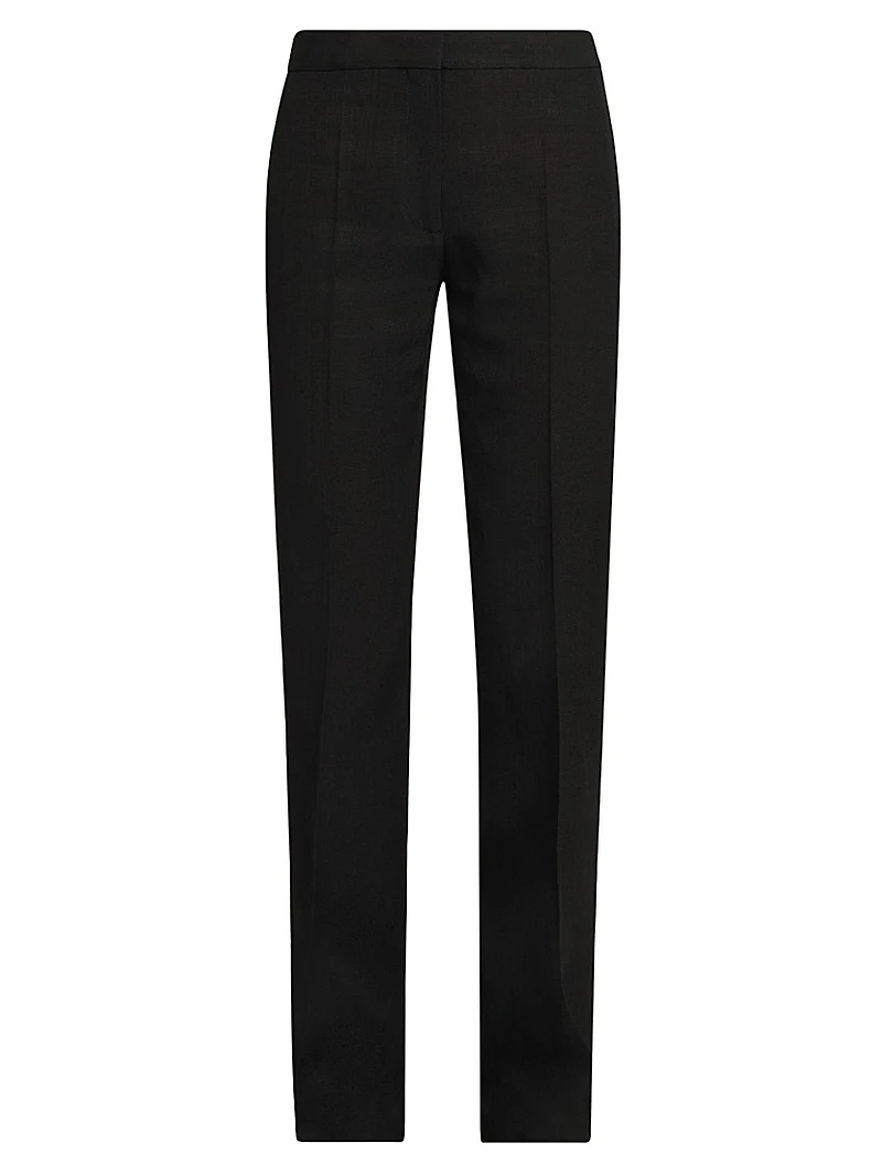 Tailored Darted Straight Pants