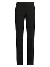 Tailored Darted Straight Pants