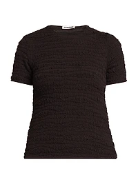 Textured Knit T-Shirt